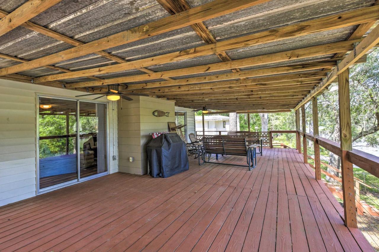 Charming Abode With Dock On The Suwannee River Bell المظهر الخارجي الصورة