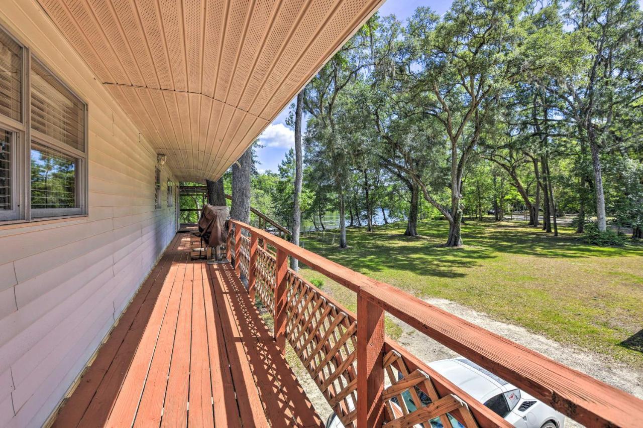 Charming Abode With Dock On The Suwannee River Bell المظهر الخارجي الصورة