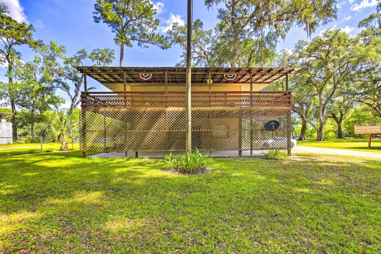 Charming Abode With Dock On The Suwannee River Bell المظهر الخارجي الصورة