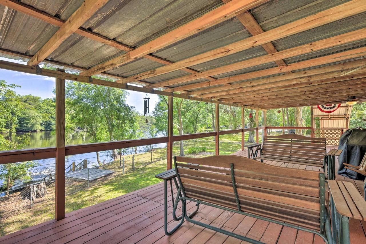 Charming Abode With Dock On The Suwannee River Bell المظهر الخارجي الصورة
