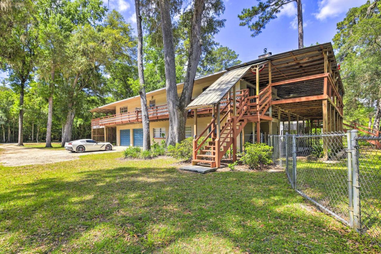 Charming Abode With Dock On The Suwannee River Bell المظهر الخارجي الصورة