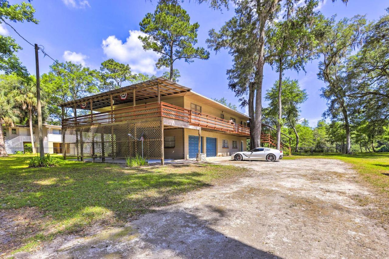 Charming Abode With Dock On The Suwannee River Bell المظهر الخارجي الصورة
